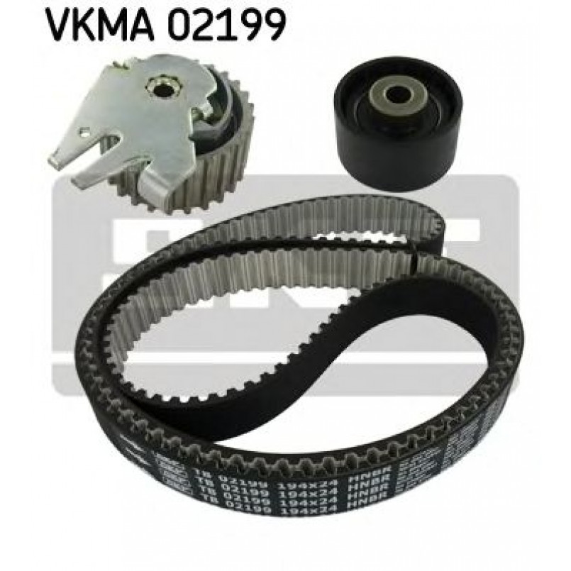 VKMA 02199 SKF Комплект ГРМ (ремінь + ролик)